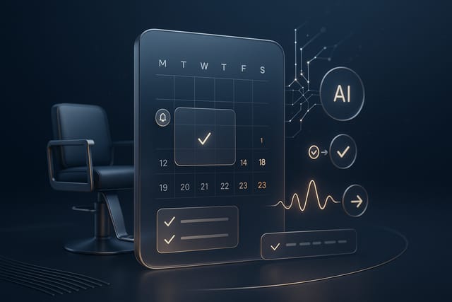 AI receptionist supporting small business front desk conversations