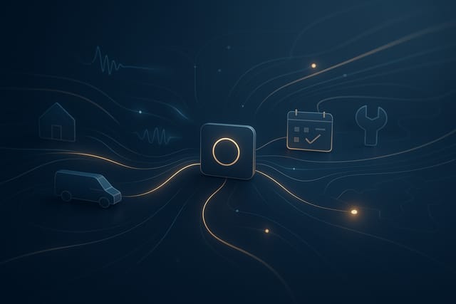 AI receptionist supporting small business front desk conversations