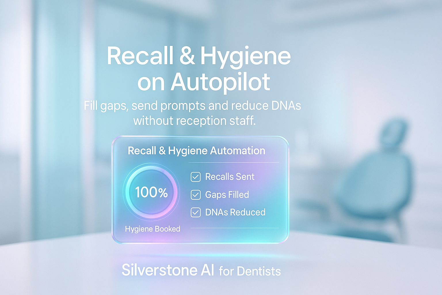 Dental practice team reviewing recall reminders and hygiene bookings