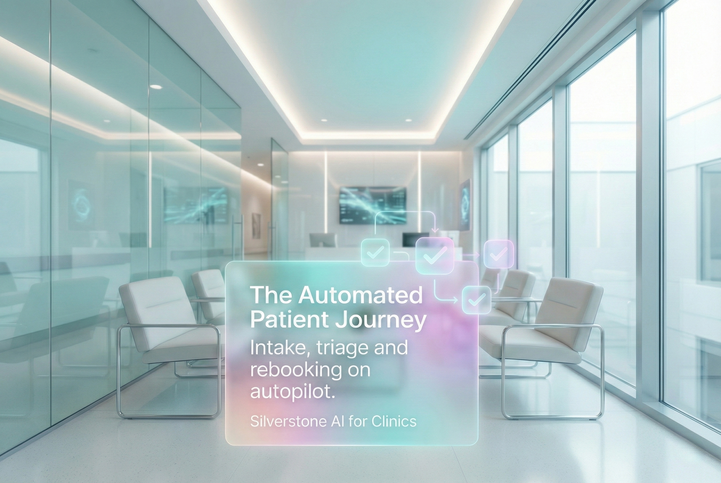 Patient completing digital intake forms before an appointment