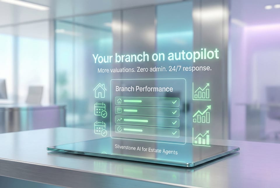 Estate agent celebrating successful property instructions