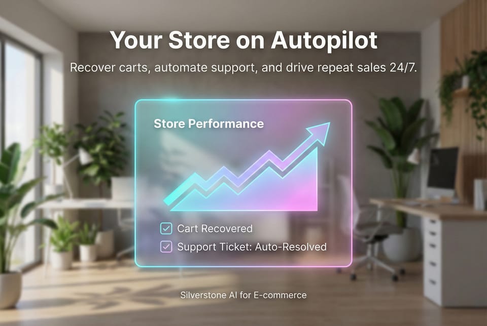 eCommerce founder reviewing automation performance and customer journeys