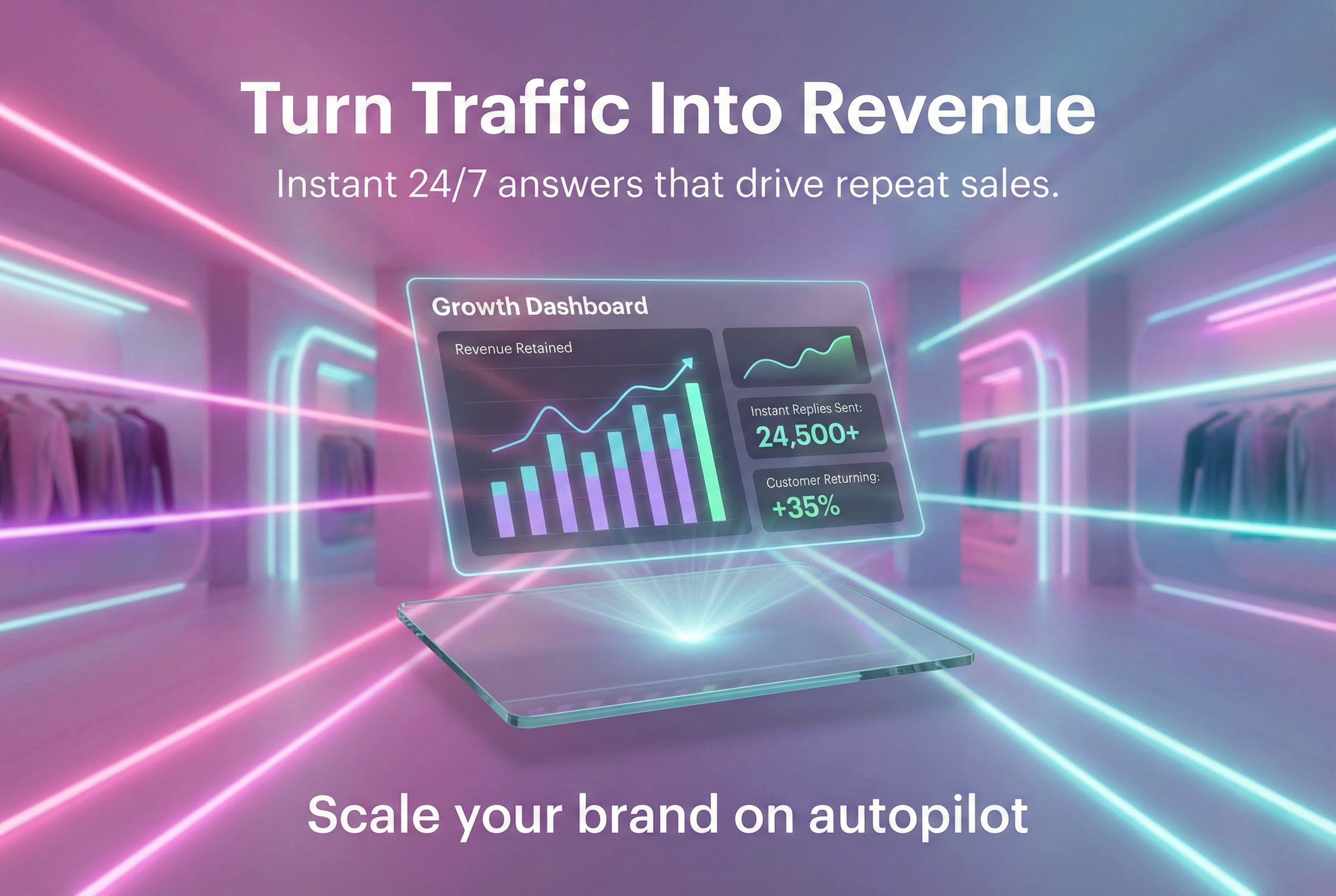 Team reviewing repeat purchase and customer behaviour metrics